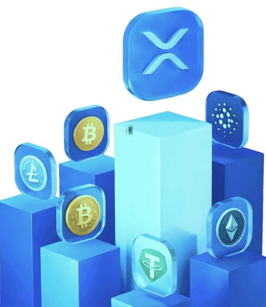 Coinstick crypto to cash illustration